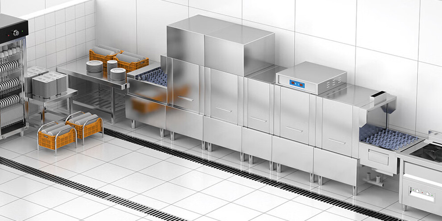学校食堂用的大型洗碗机是什么 功率一般多大