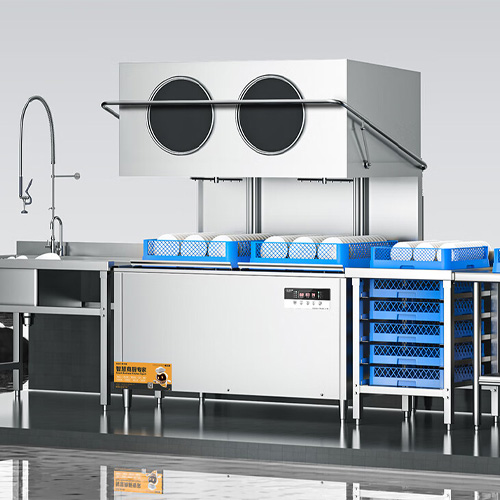 揭盖式洗碗机：高效省空间的餐饮业洗碗新选择